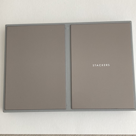 Stackers Supersize Pebble Grey Jewelry Tray Container Store - Picture 5 of 5